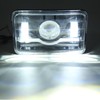 Truck Front Square LED Headlight with High Low Beam DRL