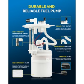 PHILTOP FG1900 Electric Fuel Pump Assembly Fit for Santa Fe Sport 2013-2018 2.0T, Sorento 2014-2015 3.3L, Electric Fuel Pump Module Assembly Kit