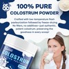 Veenuule Colostrum Powder Supplement, New Formula with 60% Natural IgG