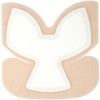 Silicone Heel Bordered Foam Dressing Waterproof Absorbent Wounds Bandages Pressure