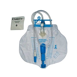 1x BEHREND Urine Drainage Bag Urine Bag Single Chamber Urine Bag – 90-120 cm Hose, , ,