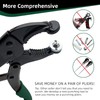 Heavy Duty Snap Fastener Tool Adjustable Vice Grip Snap Setter