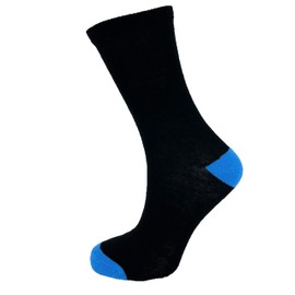 Thingimijigs 5 Pairs Ladies Cotton Rich Black and Multicoloured Ankle Socks - UK 4-7