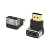 YFFSFDC HDMI to HDMI Adapter (90 Degree Upward Down)