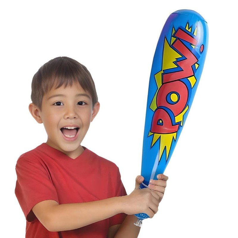 Rhode Island Novelty 20 Inch POW Bat Inflates, Pack of