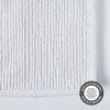 HOMESCAPES Spa Supreme Luxury Pedestal Mat, White, Very Heavy 1800