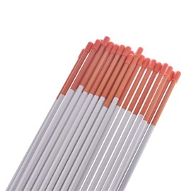 mitoharet 20-Pack 48Inch Driveway Markers Snow Stakes 5/16 Inch Diameter Orange Reflective Markers Fiberglass Poles with Reflective Tape for Easy Visibility at Night