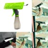 3 in 1 Window Squeegee with Microfiber Scrubber Water Spray