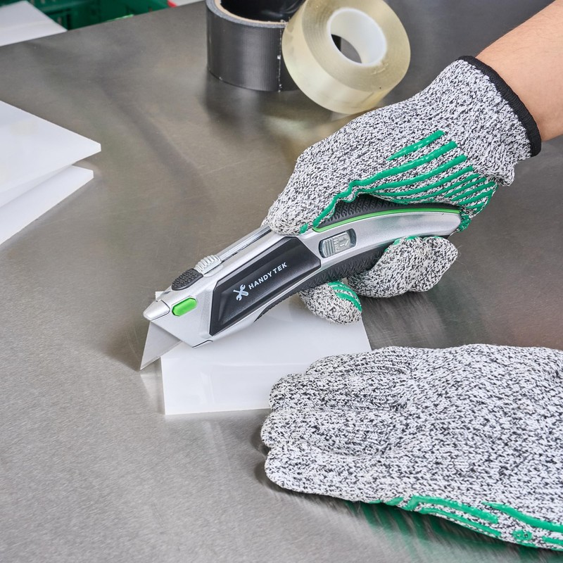 Restaurantware-Handy Tek Auto Loading Utility Knives, 6 Retractable Box Cutters