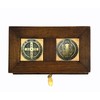 Gigi's Classy Kids St Benedict Wood Mini Box Religious Gift