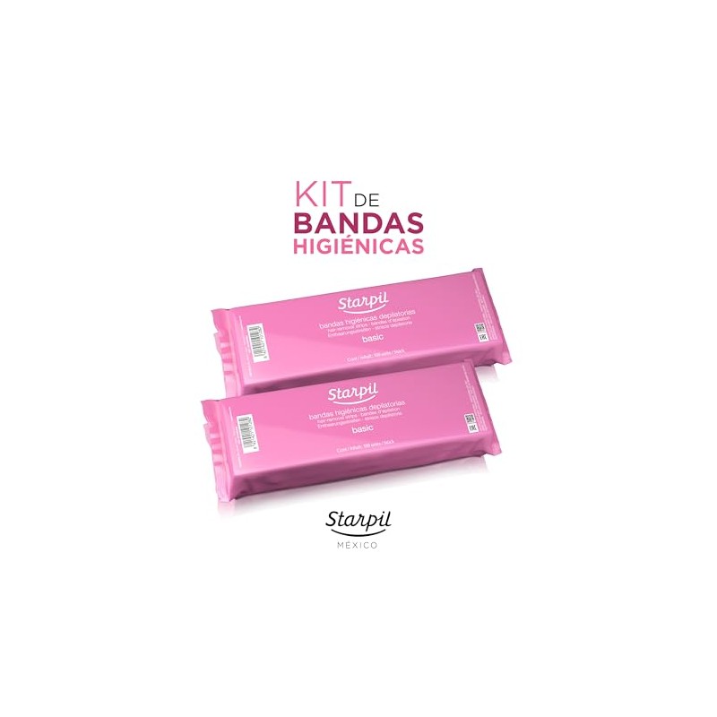 Kit de 2 paquetes de bandas para depilator STARPIL con