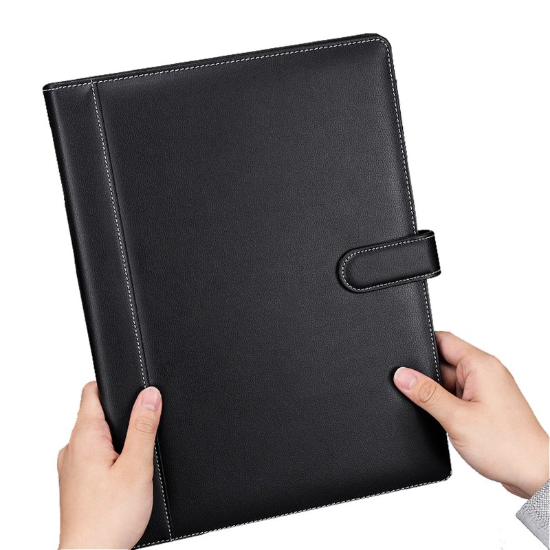 A4 Portfolio Case, File Folder, Legal Pad, Leather Clipboard Folder,