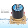 Solenoid Valve Brass Electric 2 Way 1/2in Normally Closed for