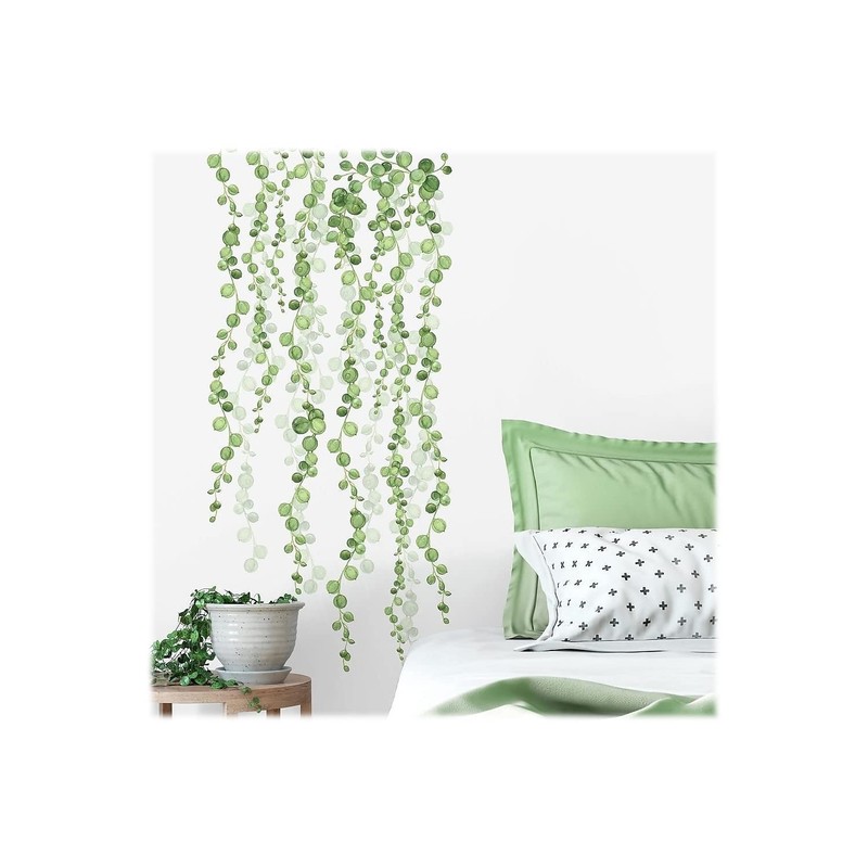 RoomMates RMK3903SCS Wall Sticker, Green & White, Peel & Stick