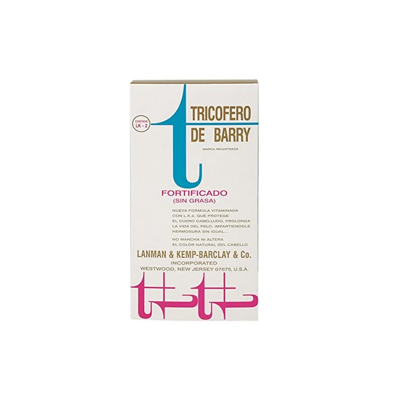 Barry's Tricopherous for the Hair New Formula(greaseless) / Tricofero De