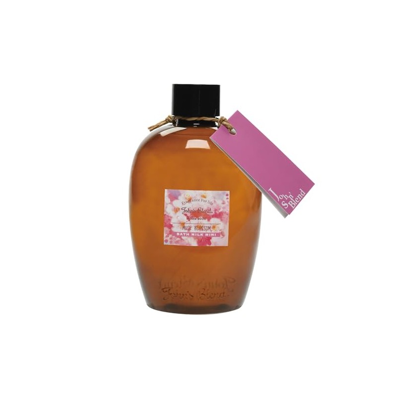 John's Blend OA-JOS-66-1 Johns Blend Bath Milk, Mini, Cherry Blossom,