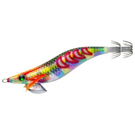 Yo-Zuri Squid Jig, Aori-Q, Search, Double Glow, No. 2.5, DLOV: 03, Marble Olive
