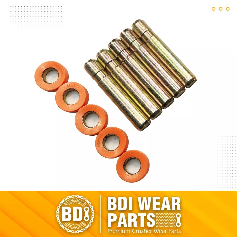 BDI Wear Parts 5-Pack Bucket Teeth Pins & Retainers 8E6358,