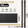 SFNSM 30pcs Continuous Soffit Vents Exterior Under Eave - 39.5"
