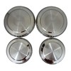 EFG 4 Piece Stainless Steel Hob Cover Protector Lid Set,