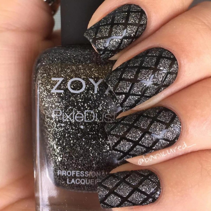 Whats Up Nails Diamond Pattern Stencils for Nails, Nail Stickers,