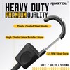 Rugtol Adjustable Bungee Cords with Hooks, 6Pcs Heavy Duty Outdoor