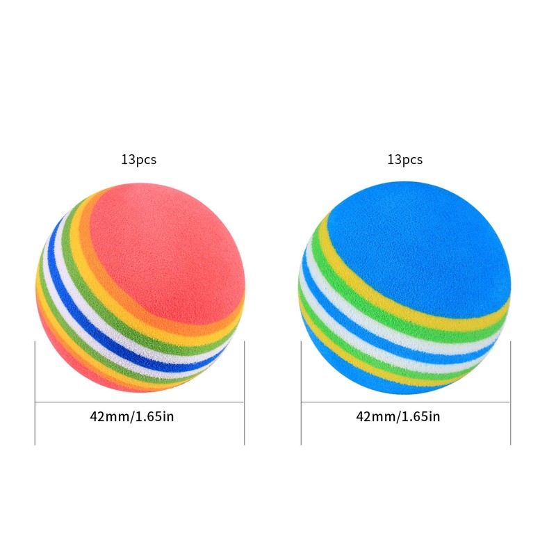 Xiaomoyu 26 Pcs Golf Balls, Sponge Practice Golf Balls, Golf