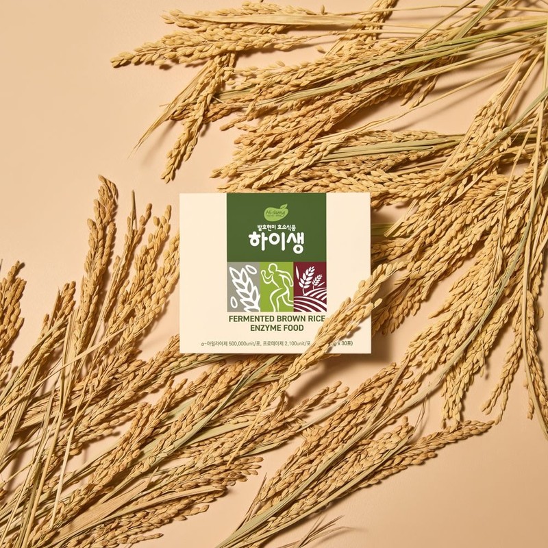 Hi Saeng Fermented brown rice enzyme high raw 30 sachets