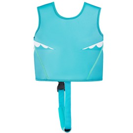 INIGGII Toddler Swim Vest, Swim Jacket for Kids, Infant Swim Trainer Vest for 20-28 lbs (Age 18 Months-2 Years Old Boys) with Adjustable Safety Strap