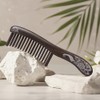 TAN MUJIANG TAN KITSAN "Serve" Hair Comb | African Ebony