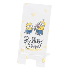 Gourmandies Despicable Me Series Acrylic Smartphone Stand Tom & Kevin MINI-260B Clear