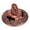 Metal Ashtray with Cover Retro Zinc Alloy Crafts Innovative Ornaments