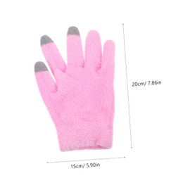minkissy Touch Screen Moisturizing Gloves Socks Overnight Dry Hand Care Gloves Foot Care Mask Lotion for Night