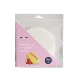 Lakeland Baking Parchment Paper Circles 15cm (6") x 100