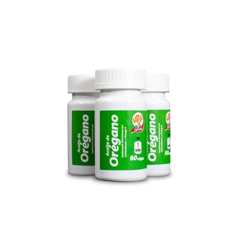 ACEITE DE ORÉGANO EN CAPSULAS UP GO 60 PZAS