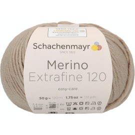 Schachenmayr Merino Extrafine 120, 50 g, Sahara Hand Knitting Yarn