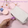 4 PCS Metal Foldable Eyelash Comb Eyebrow Mascara Applicator Eyelash