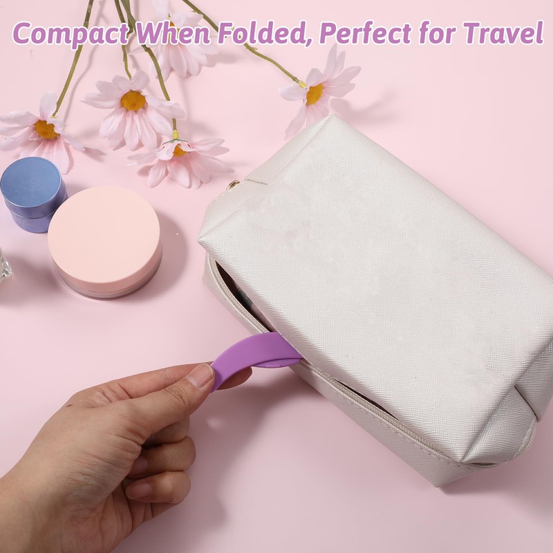 4 PCS Metal Foldable Eyelash Comb Eyebrow Mascara Applicator Eyelash