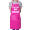 70th Birthday Who Knew 70 BBQ Cooking Funny Novelty Apron