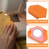 TYBYBB Pack of 2 Magnetic Seam Guide Polygonal Multifunctional Seam