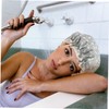 Beavorty 3pcs Shower Cap Makeup Hair Cap Hair Styling Cap