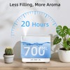 ASAKUKI Essential Oil Diffuser, Multifunctional Ultrasonic Aromatherapy Fragrant Oil Vaporizer