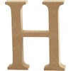 Creativ 56317 Wooden Letter, H, One size