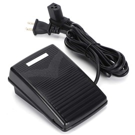 Pedal del controlador de pie Máquina de coser para el hogar Pedal de control del pie Máquina de coser multifuncional apta para Singer 974 Enchufe de EE. UU. 110V