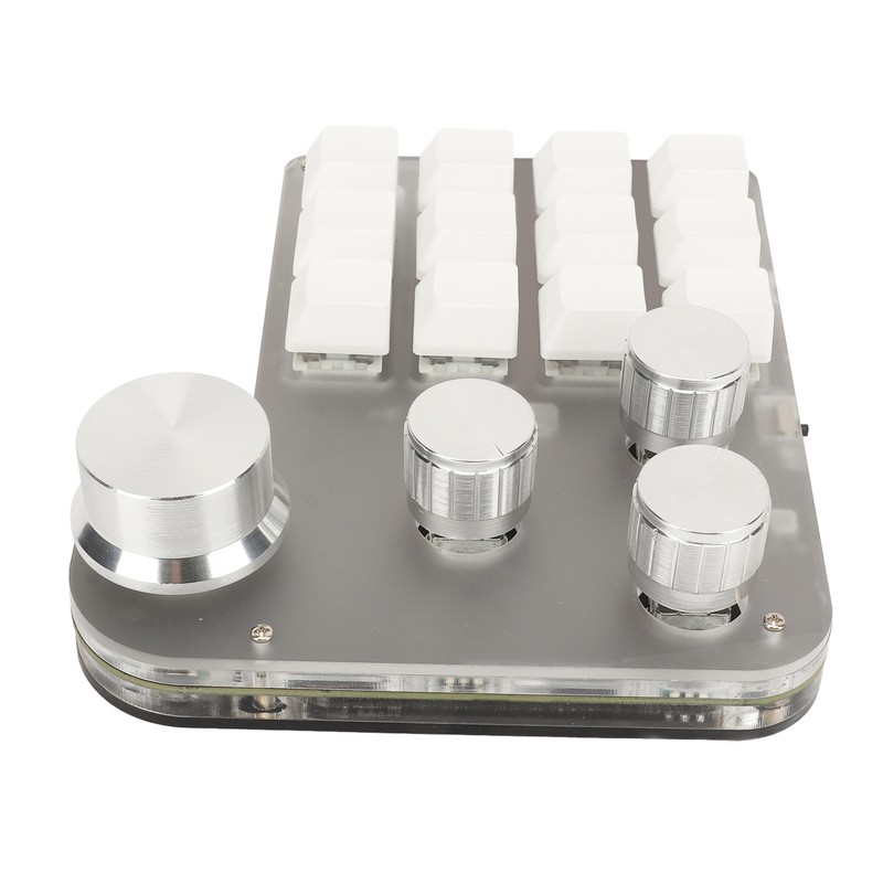 Blue Switch Keyboard USB C BT 2.4G Wireless Mini RGB