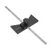 Center Point Finder Circular Workpiece Positioning Scriber Aluminum Strip Woodworking
