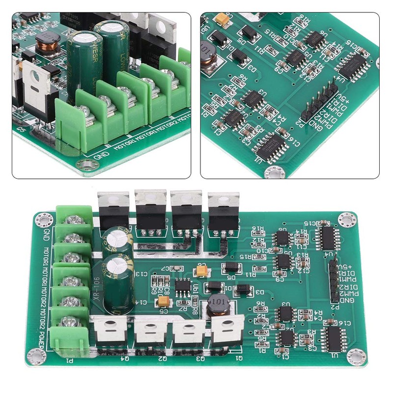 Motor Driver Controller Board Module Industrial 15A Dual Channel DC