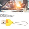 Cartoon Flash Drive Cute Yellow Duck Shape Anti Electromagnetic Interference