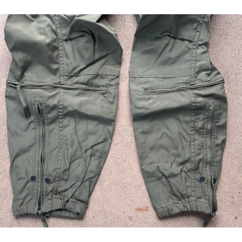 USGI Combat Vehicle Crewmen's Coveralls Fire Resistant Size Small OD