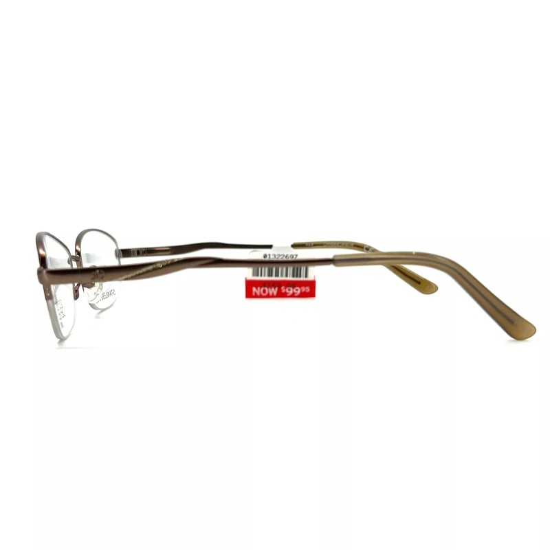Catherine Deneuve CD0402 046 Eyeglasses Frames Brown Round Half Rim